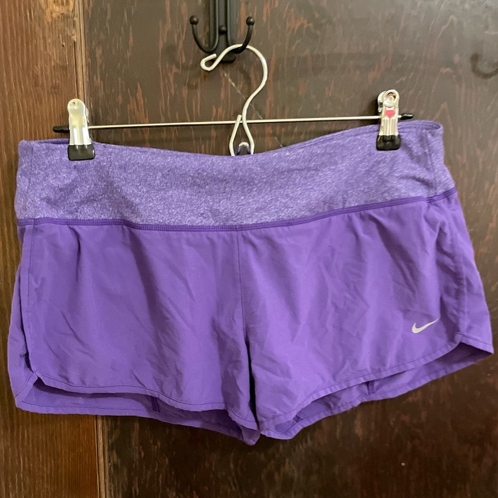 Women’s Nike DRI-FIT running shorts, wide band